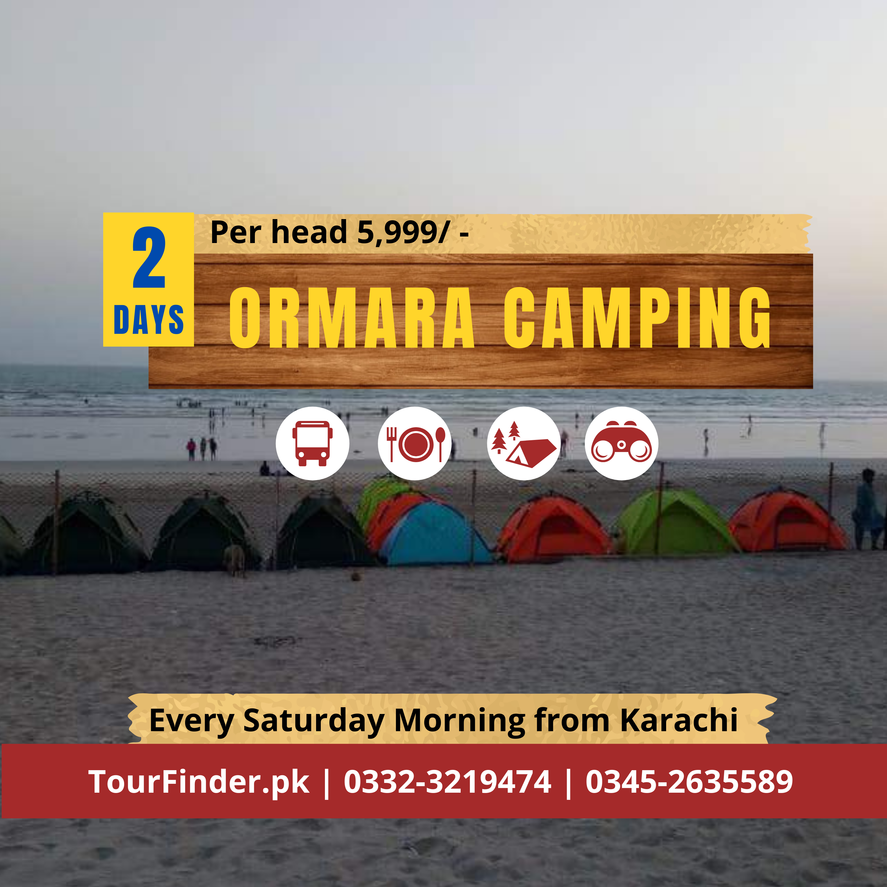 Ormara Beach (Night Camping)