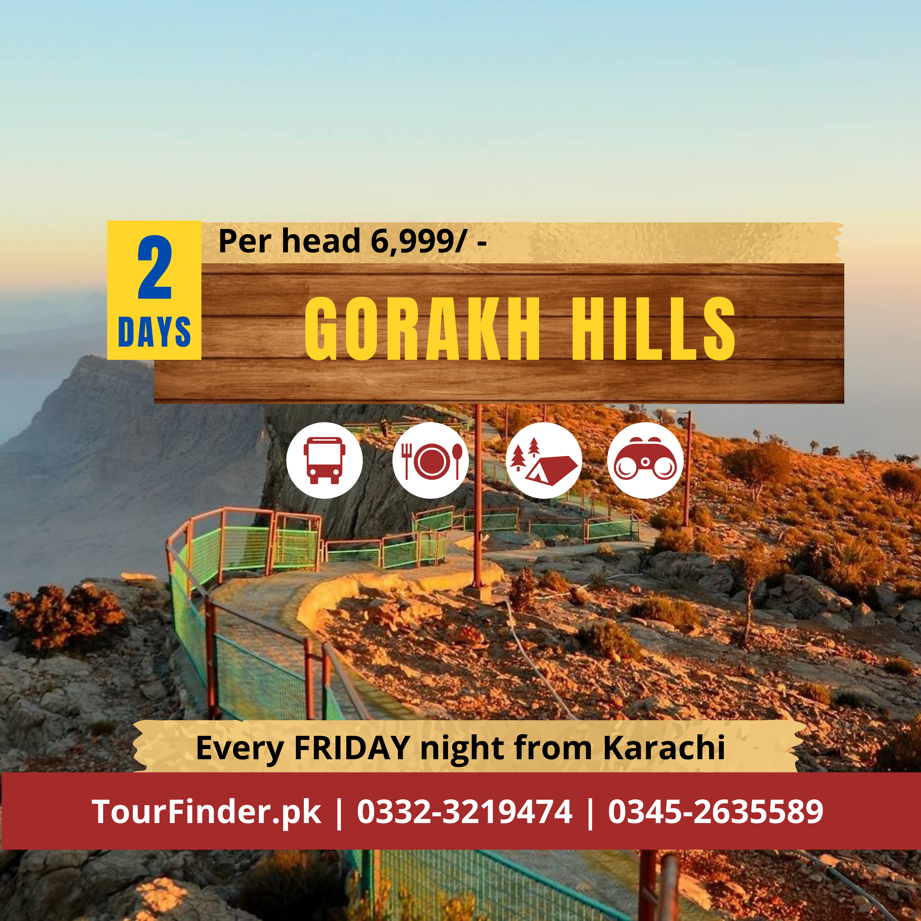 Trip to Gorakh Hill Station (Night)