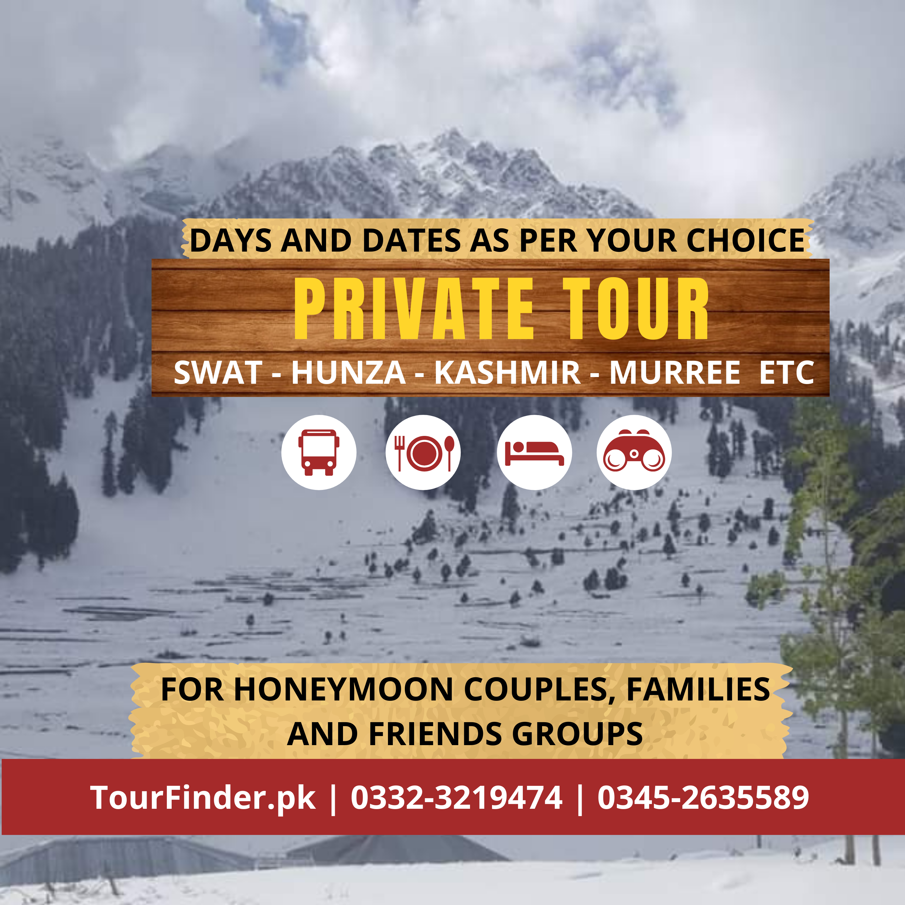 Private Tour packages